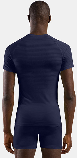 Футболка мужская Odlo Performance X-Light Bl Top Crew Neck SS Eclipse - Фото 6 большая