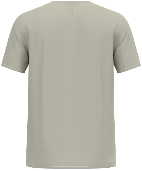 Футболка мужская Odlo Zeroweight Chill-Tec Crew Neck SS Agate Gray - Фото 6 большая