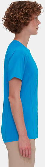 Футболка женская Mammut Selun FL Logo Glacier Blue - Фото 3 большая