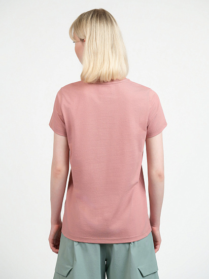 Футболка женская Colmar Sustainable Iconic Rosewood - Фото 5 большая