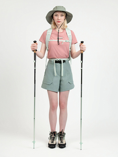 Футболка женская Colmar Sustainable Iconic Rosewood - Фото 7 большая