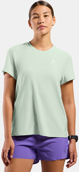 Футболка женская Odlo Zeroweight Chill-Tec Crew Neck SS Ambrosia - Фото 4 большая