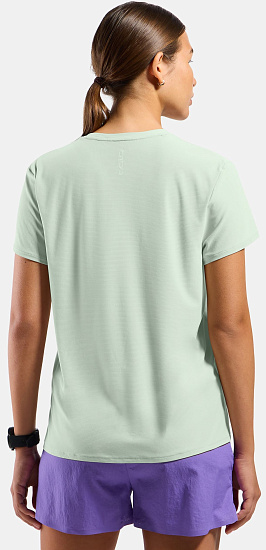 Футболка женская Odlo Zeroweight Chill-Tec Crew Neck SS Ambrosia - Фото 5 большая