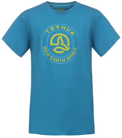 Футболка детская Ternua Ator Adriatic Blue - Фото 1 большая