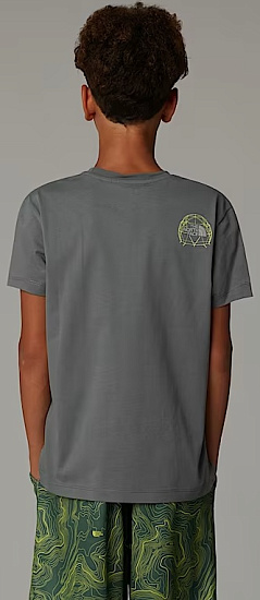 Футболка детская The North Face Graphic Relaxed Smoked Pearl - Фото 3 большая