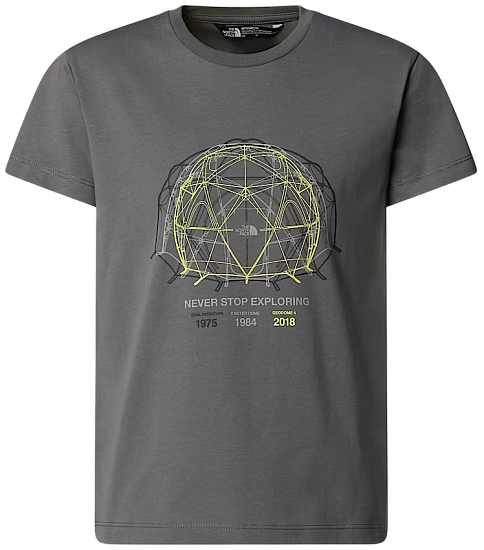 Футболка детская The North Face Graphic Relaxed Smoked Pearl - Фото 1 большая