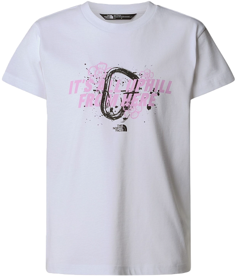 Футболка детская The North Face Graphic Relaxed Tnf White - Фото 1 большая