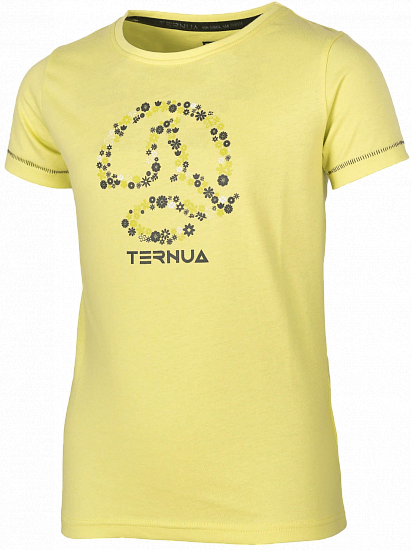 Футболка детская Ternua Flowers Sunny Lime - Фото 1 большая