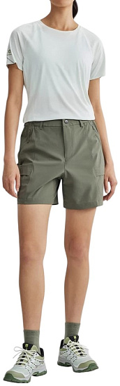 Шорты женские Kailas T9-X Quick-Dry Light Gray Green - Фото 4 большая