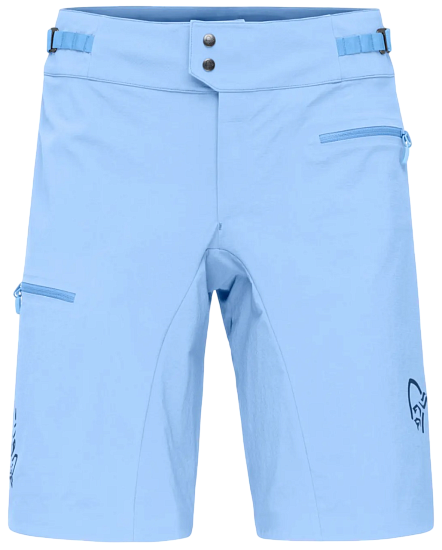 Шорты женские Norrona Fjora Flex1 Light Frozen Fjord - Фото 1 большая