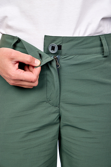 Шорты женские SMGear Опал Болотный/Оливковый - Фото 6 большая