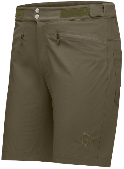 Шорты мужские Norrona Femund Flex1 Lightweight Olive Night - Фото 2 большая