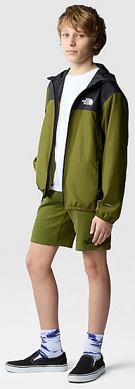 Шорты детские The North Face Cotton Forest Olive - Фото 7 большая