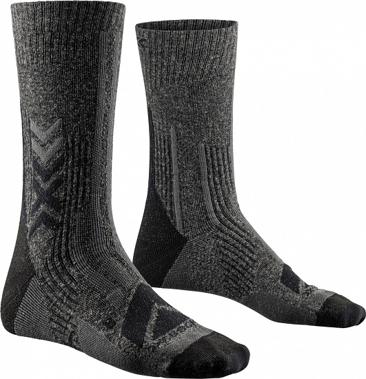 Носки X-Socks Hike Perform Merino Crew Black/Charcoal - Фото 1 большая
