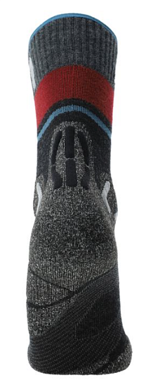 Носки женские UYN Trekking One Merino Anthracite/Blue - Фото 2 большая