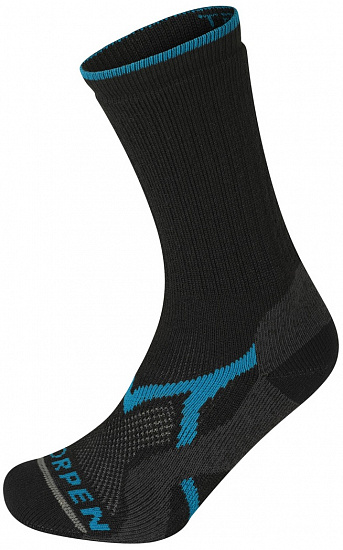 Носки мужские Lorpen T2 Midweight Hiker Eco Black/Blue - Фото 1 большая