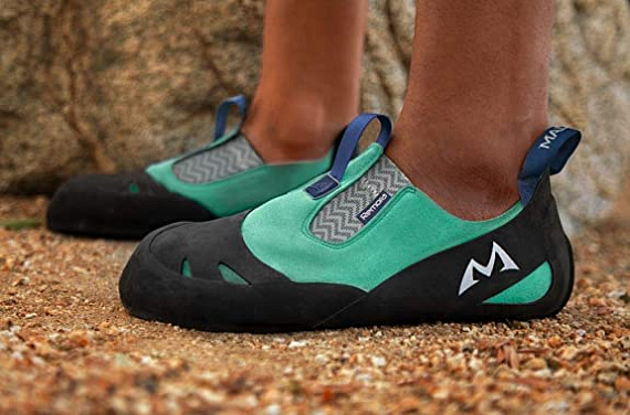 Скальные туфли Mad Rock Remora LV Mint/Black/Blue/Gray - Фото 6 большая