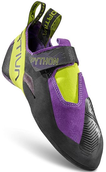 Скальные туфли La Sportiva Python Purple/Lime Punch - Фото 2 большая