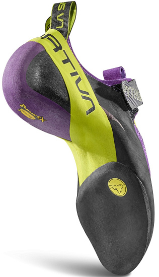 Скальные туфли La Sportiva Python Purple/Lime Punch - Фото 4 большая