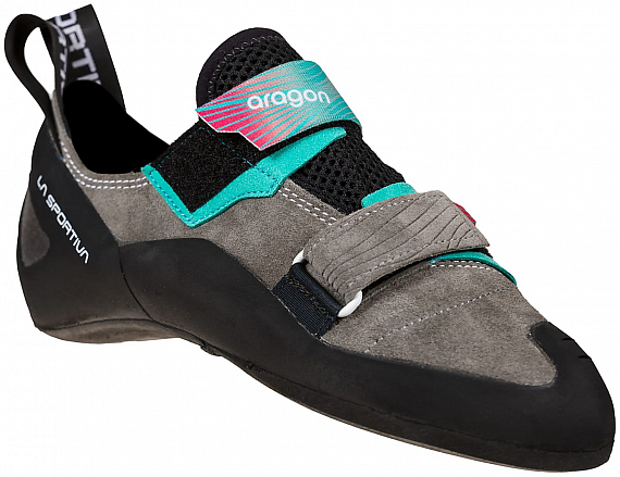 Скальные туфли женские La Sportiva Aragon Clay/Hibiscus - Фото 1 большая