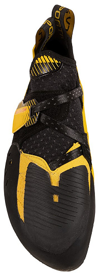 Скальные туфли La Sportiva Solution Comp Black/Yellow - Фото 4 большая