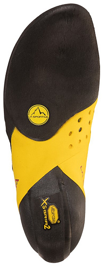 Скальные туфли La Sportiva Solution Comp Black/Yellow - Фото 5 большая