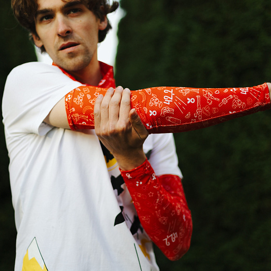 Рукава Wonder Trail Marathon Red - Фото 6 большая