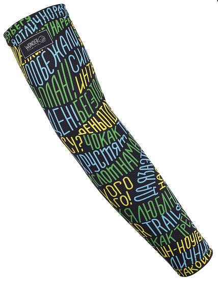Рукава Wonder Trail WYBG Black/Yellow/Blue/Green - Фото 1 большая