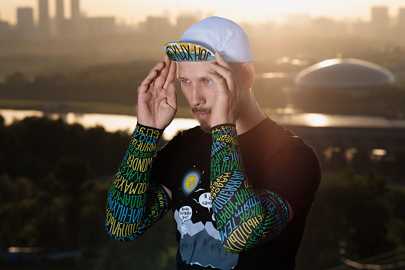 Рукава Wonder Trail WYBG Black/Yellow/Blue/Green - Фото 3 большая