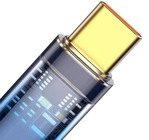 Кабель Baseus Explorer Series CATS000201 1м Black - Фото 2 большая