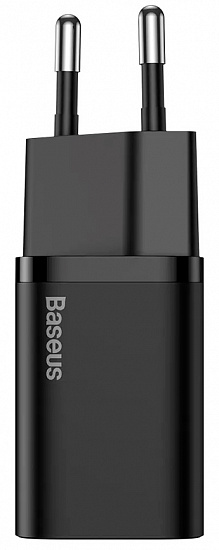 Зарядное устройство Baseus CCSUP-J01 Super Si Quick Charger Black - Фото 1 большая