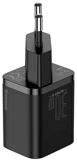 Зарядное устройство Baseus CCSUP-J01 Super Si Quick Charger Black - Фото 2 большая
