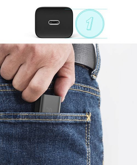 Зарядное устройство Baseus CCSUP-J02 Super Si Quick Charger White - Фото 5 большая