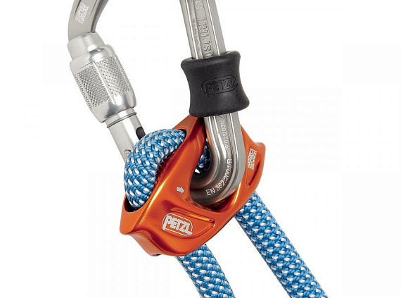 Самостраховка Petzl Connect Adjust Blue - Фото 3 большая