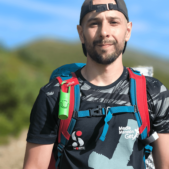 Кейс с солнцезащитным стиком Extreme Nomad Face Bunker (Spf50+) Green - Фото 2 большая