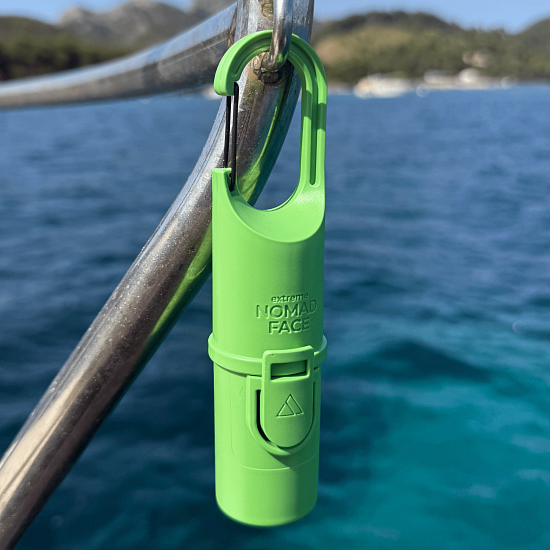 Кейс с солнцезащитным стиком Extreme Nomad Face Bunker (Spf50+) Green - Фото 3 большая