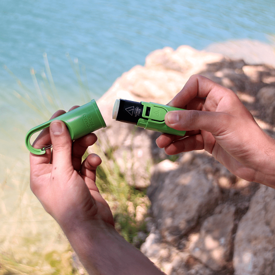 Кейс с солнцезащитным стиком Extreme Nomad Face Bunker (Spf50+) Green - Фото 6 большая