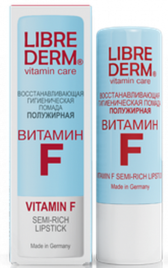 Гигиеническая помада Librederm Витамин F - Фото 1 большая