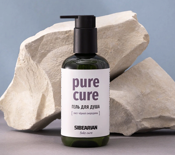 Гель для душа Sibearian Take Care Pure Cure 250мл - Фото 2 большая