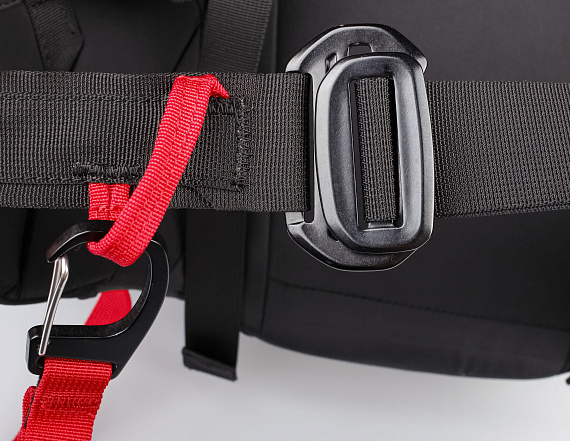 Лавинный рюкзак Black Diamond JetForce Pro Split 25 Black - Фото 10 большая