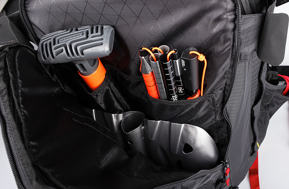 Лавинный рюкзак Black Diamond JetForce Pro Split 25 Black - Фото 17 большая