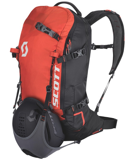 Лавинный рюкзак Scott Patrol E1 22 Kit Burnt Orange/Black - Фото 4 большая