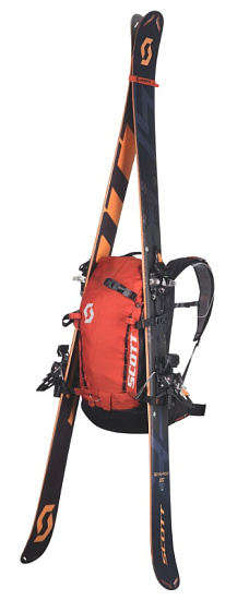 Лавинный рюкзак Scott Patrol E1 22 Kit Burnt Orange/Black - Фото 7 большая