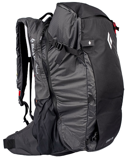 Лавинный рюкзак Black Diamond JetForce Pro 35 L Black - Фото 2 большая