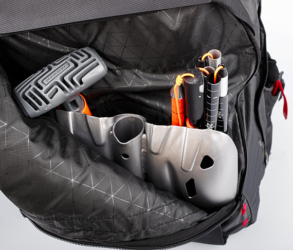 Лавинный рюкзак Black Diamond JetForce Pro 35 L Black - Фото 17 большая