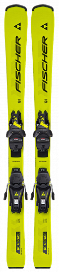 Горные лыжи детские Fischer RC4 Race (70-120) с креплениями FS 4 CA - Фото 1 большая