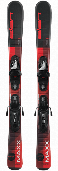 Горные лыжи детские Elan Maxx Red с креплениями El 4.5 Shift - Фото 1 большая
