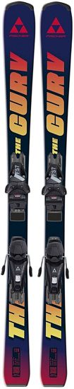 Горные лыжи детские Fischer The Curv (130-150) с креплениями Fs 7 Ca Jrs - Фото 1 большая
