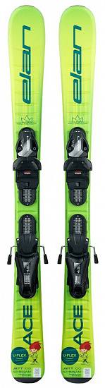 Горные лыжи детские Elan Jett с креплениями EL 4.5 GW Junior - Фото 1 большая