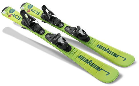 Горные лыжи детские Elan Jett с креплениями EL 7.5 GW Junior - Фото 2 большая